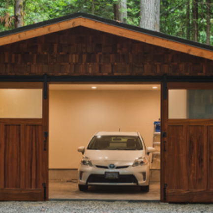 Two doors open. Two doors open.